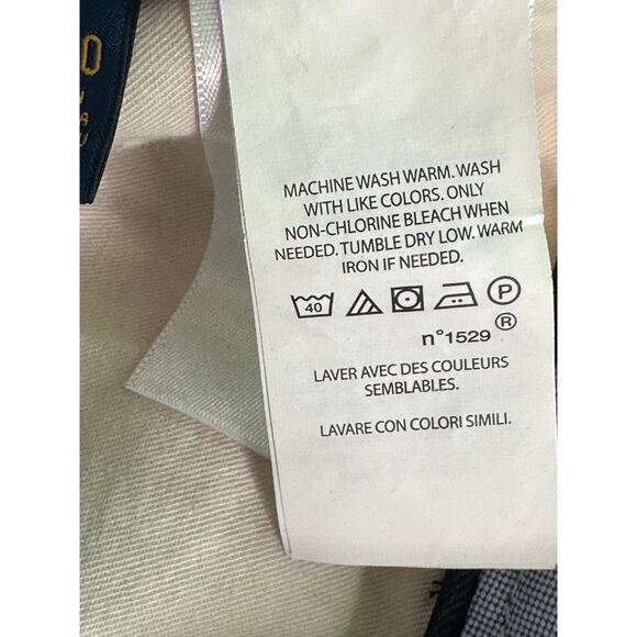 Polo Ralph Lauren red stretch straight fit pants size 32 - Picture 5 of 11